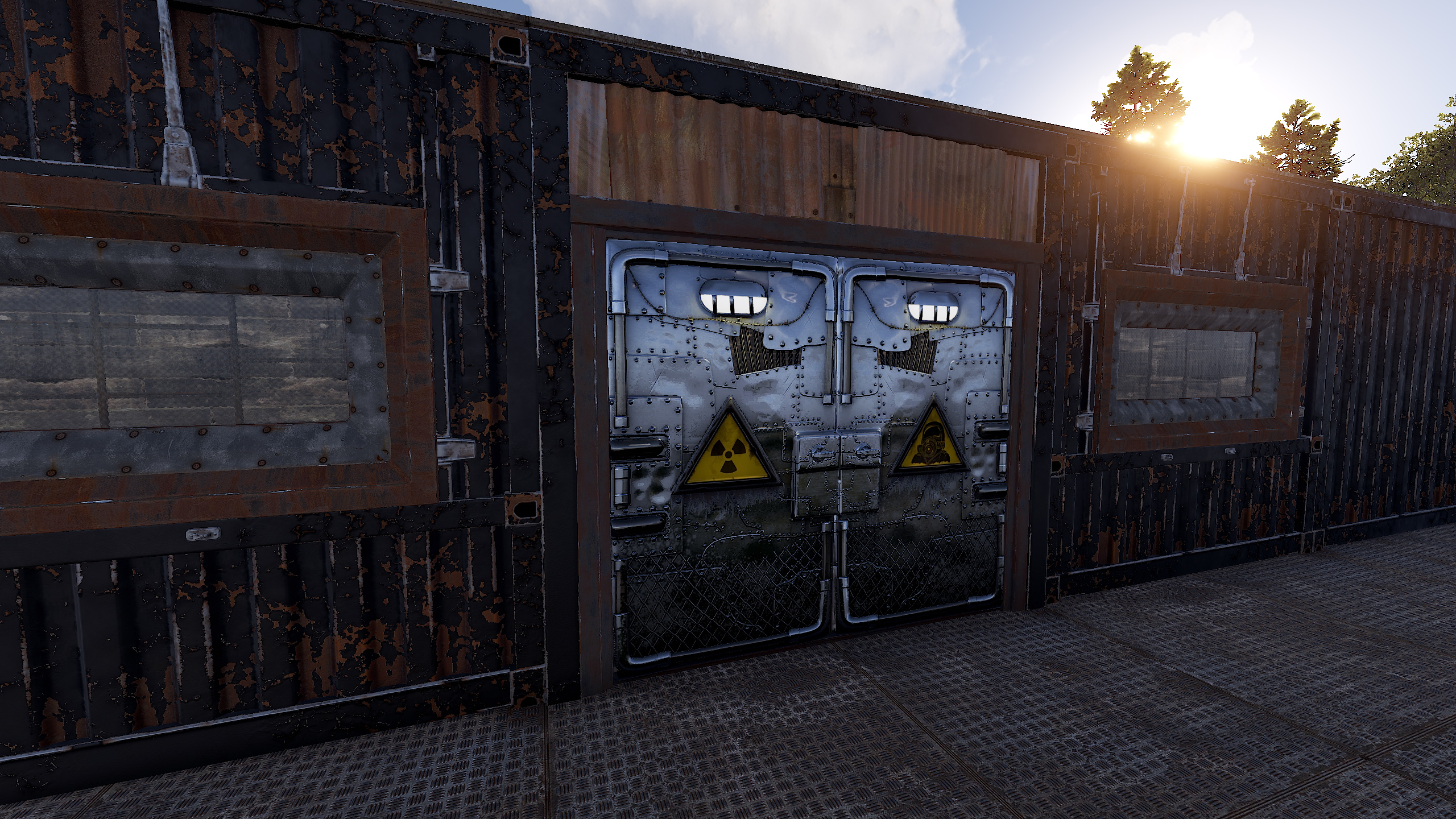 Protector Sheet Metal Double Door