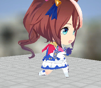 Pretty Derby Tokai Teio Playermodel SD 东海帝皇SD模型 赛马娘小人