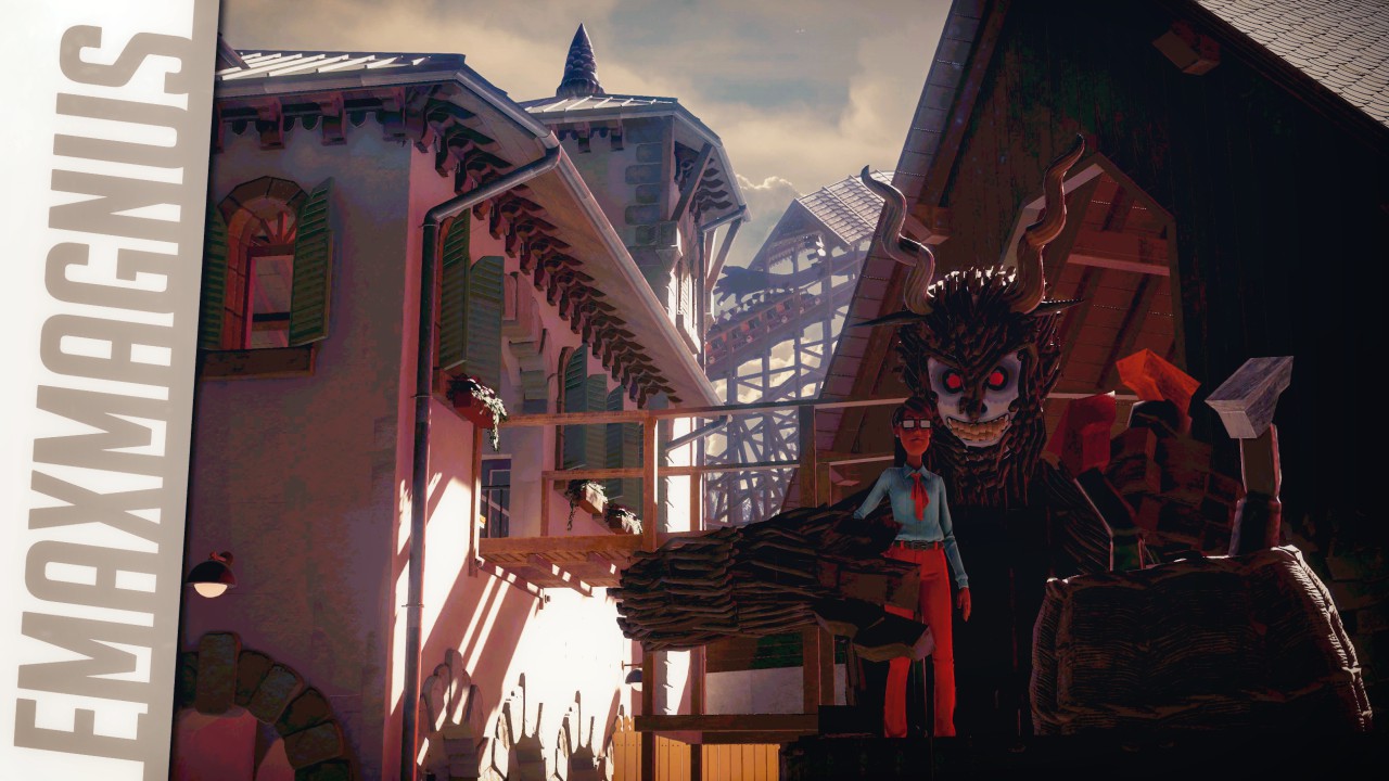 Krampus remake - GCI inverting wooden coaster