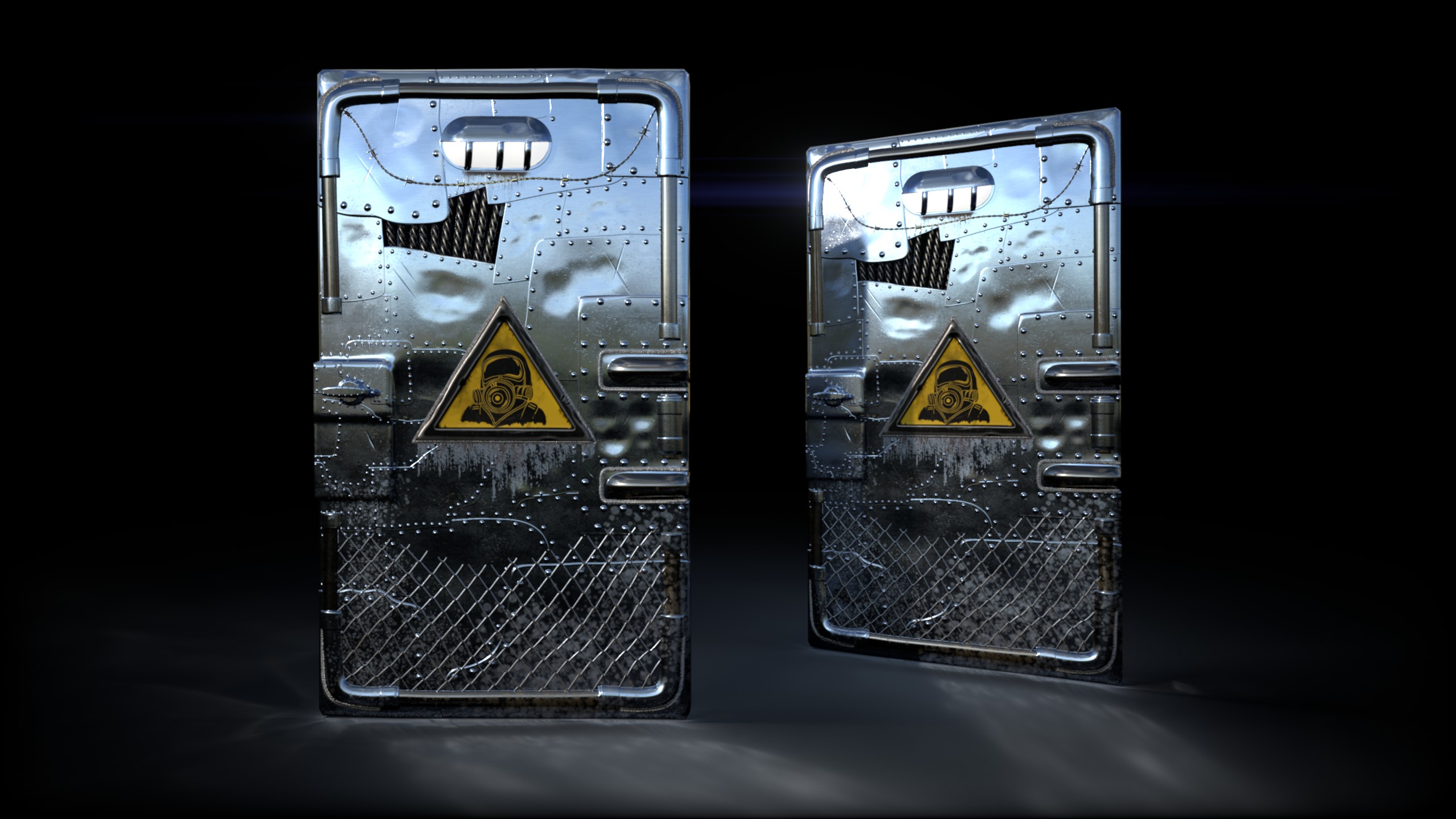 Protector Sheet Metal Door