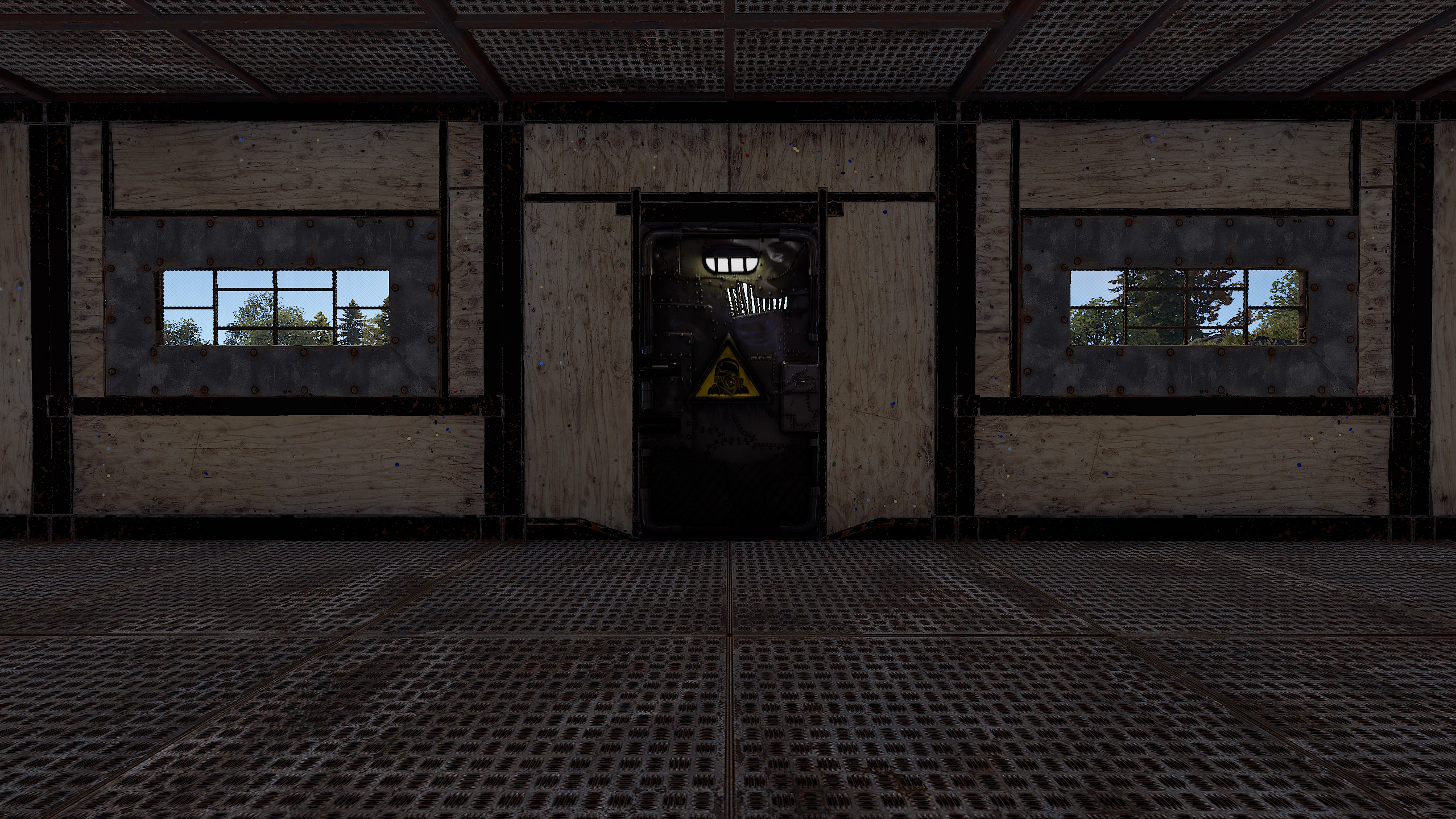 Protector Sheet Metal Door
