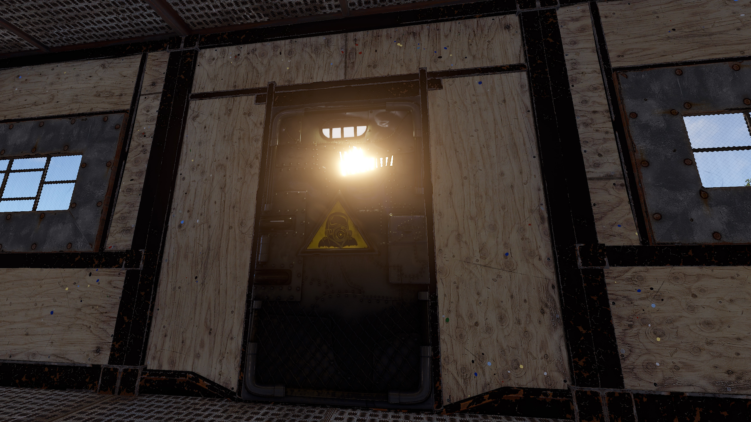 Protector Sheet Metal Door