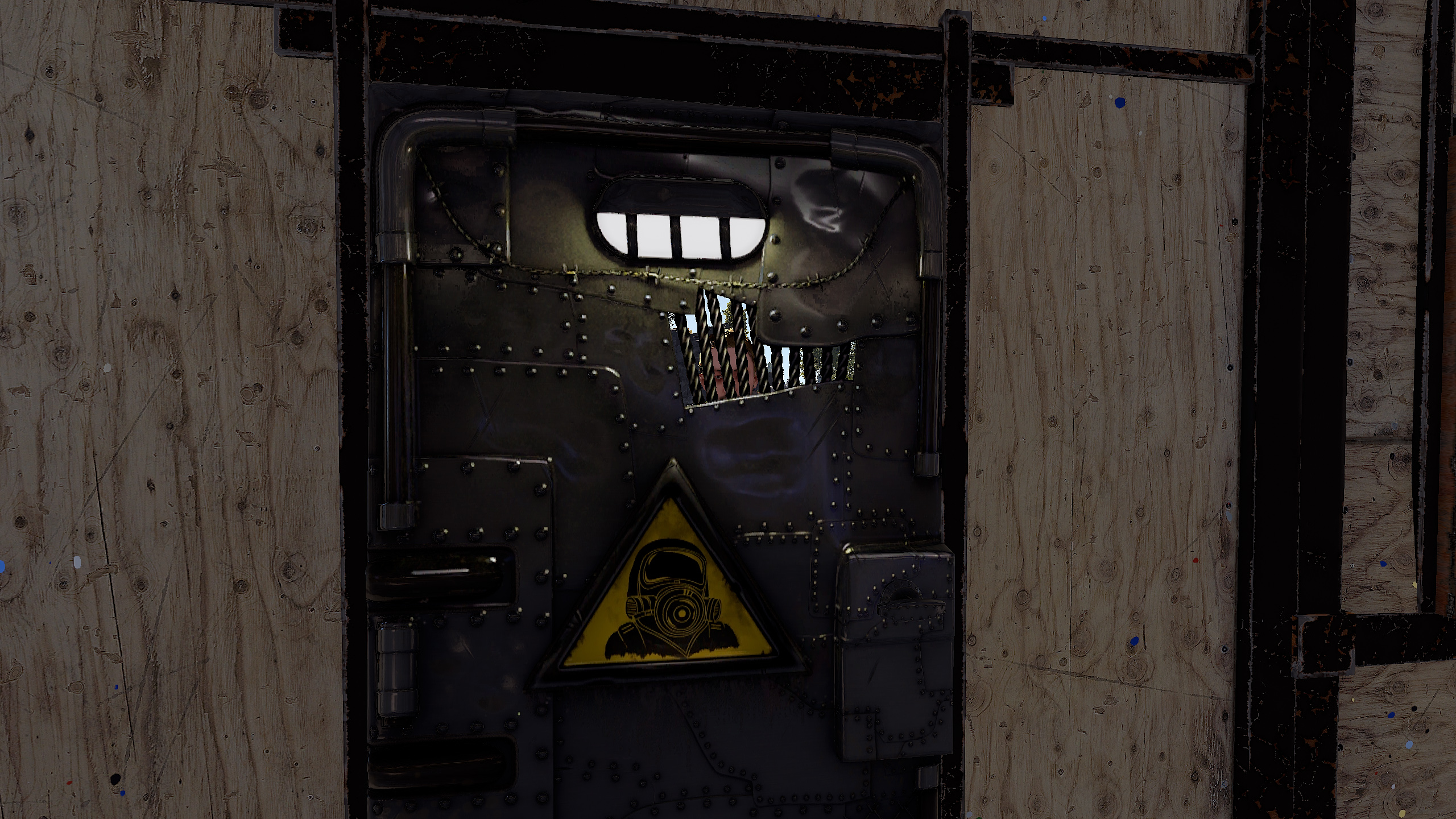 Protector Sheet Metal Door