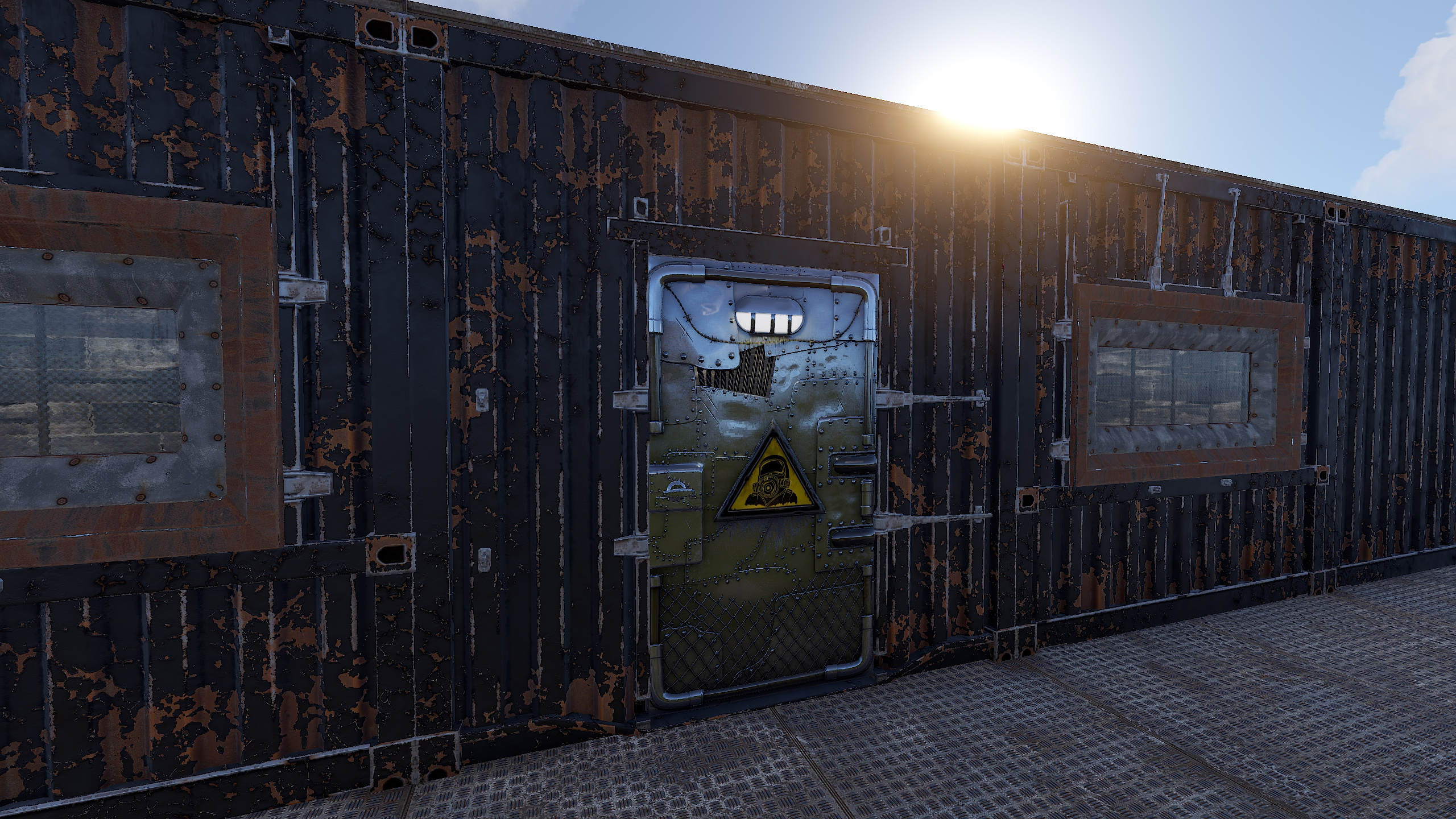 Protector Sheet Metal Door