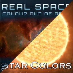 Realistic Star Colors/Real Space - Colour Out of Deep Patch