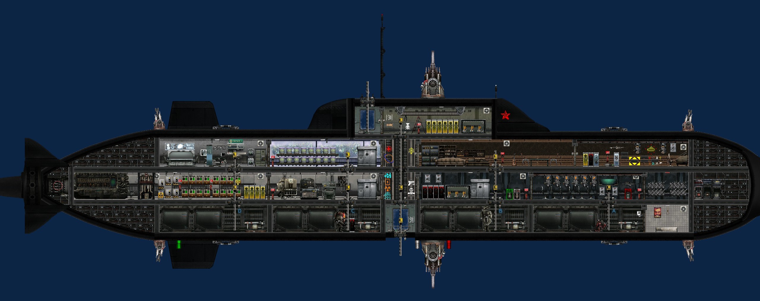 红色革命（问君） – Barotrauma Mod