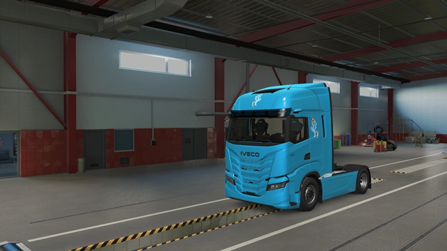 IVECO S-WAY CABIN KOMPLETT - RINBOW DASH AND OTHERS
