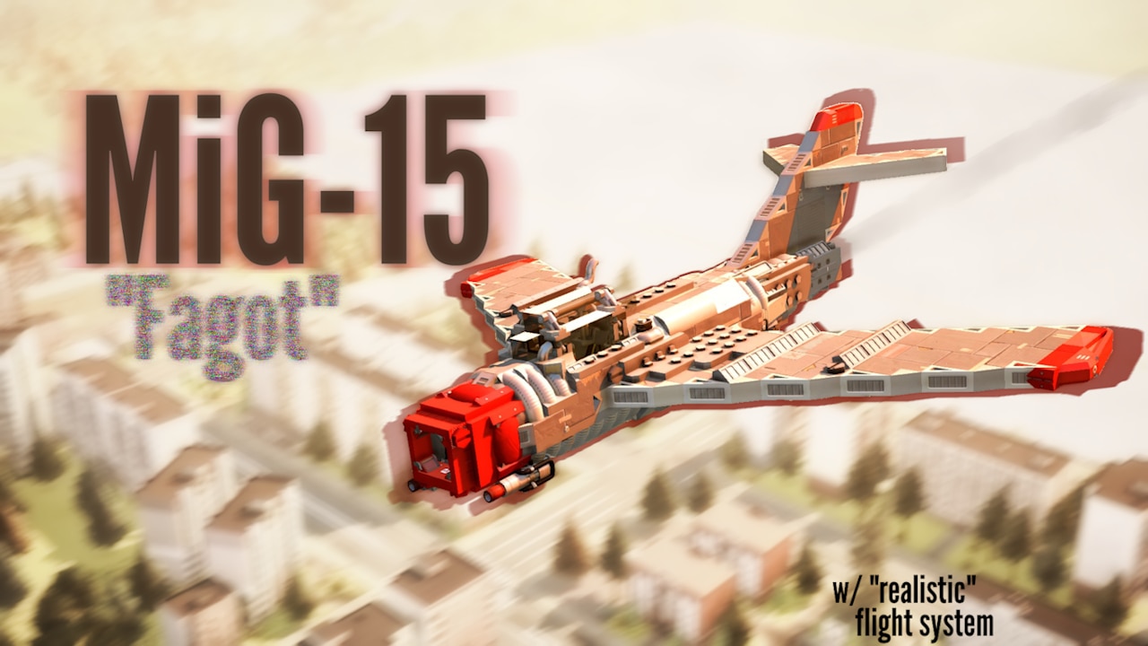 MiG-15 "Fаgоt" / МиГ-15 [NO MODS/ВАНИЛА]