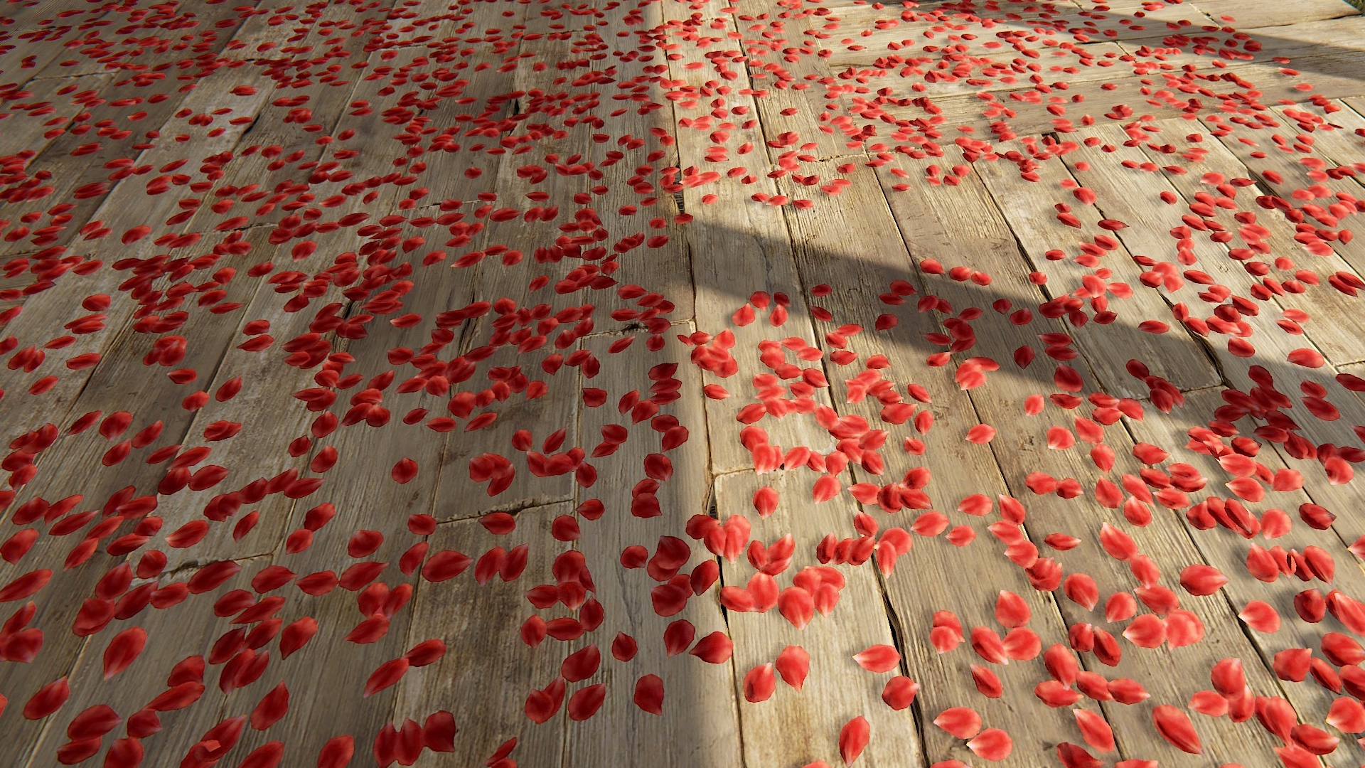 Rose Pedals Rug