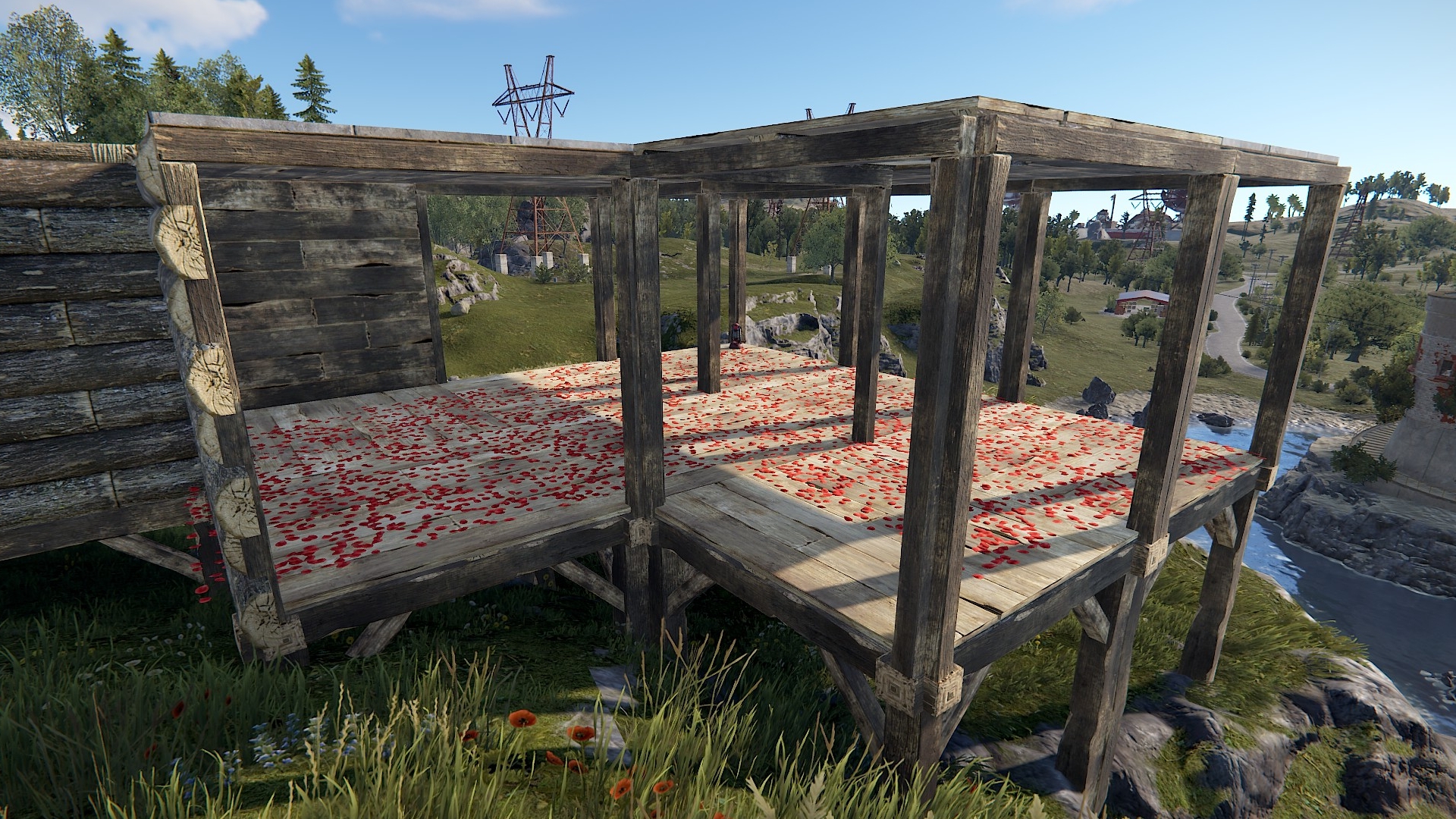 Rose Pedals Rug
