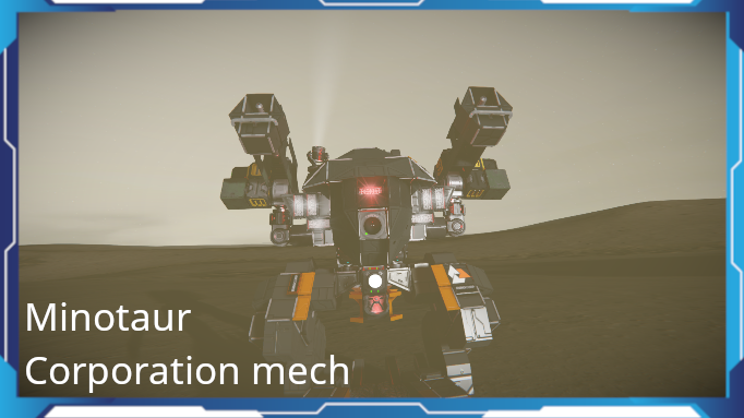 Corpo Minotaur Guard Mech