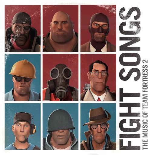 team fortress 2 soundtracks in the main menu