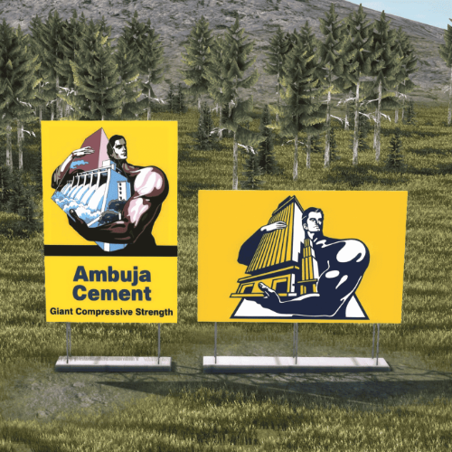 Ambuja Cement Billboards