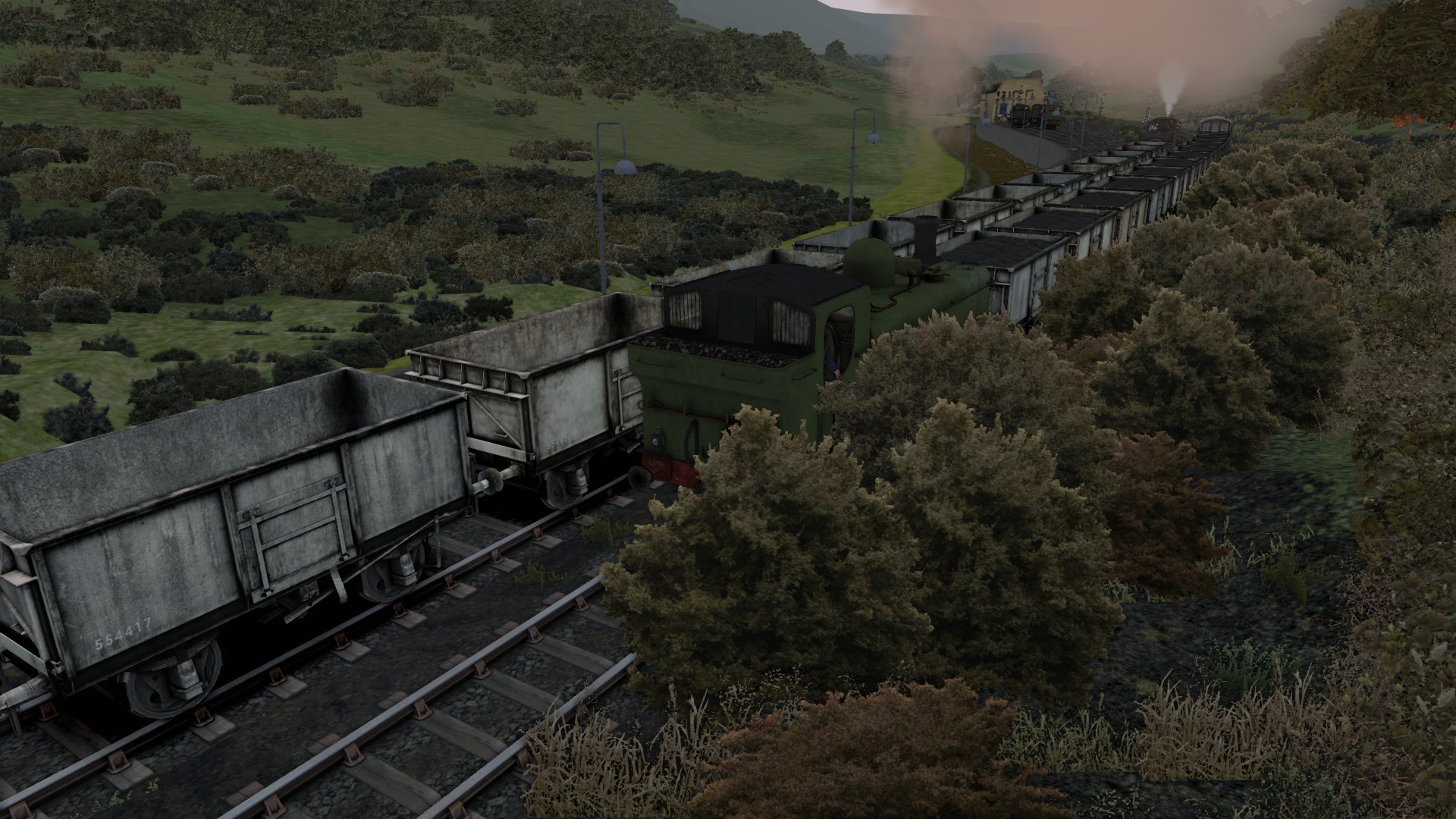 [HS]-40 Wagons Uphill (BR Grange)