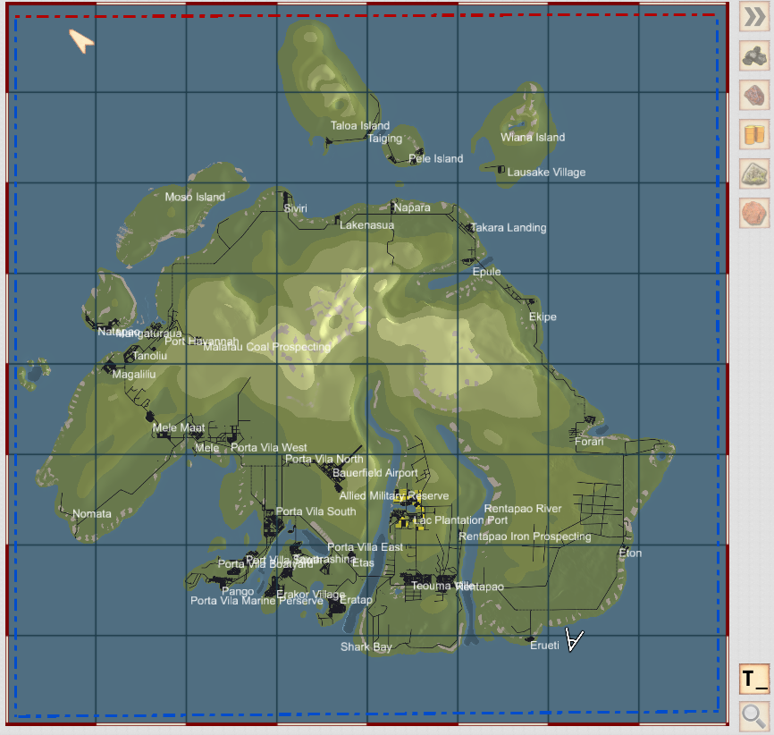 Sandwich Island Populated