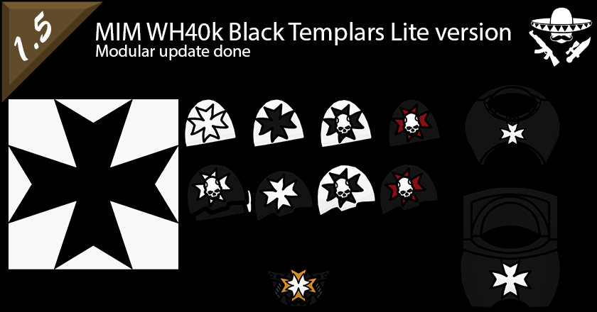 MIM - WH40k Black Templars Lite