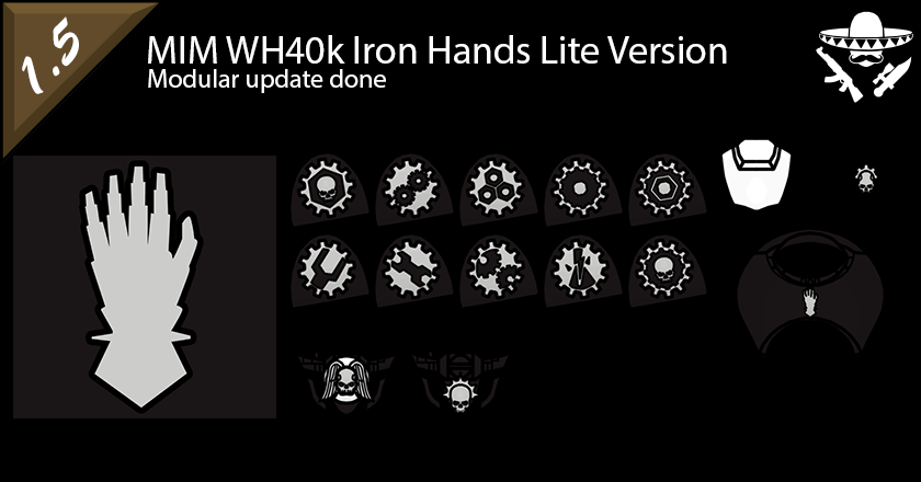 MIM - WH40k Iron Hands Lite