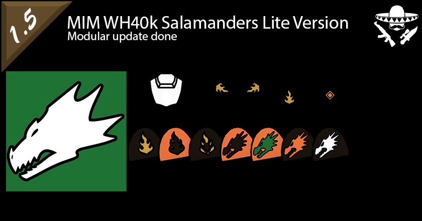 MIM - WH40k Salamanders Lite