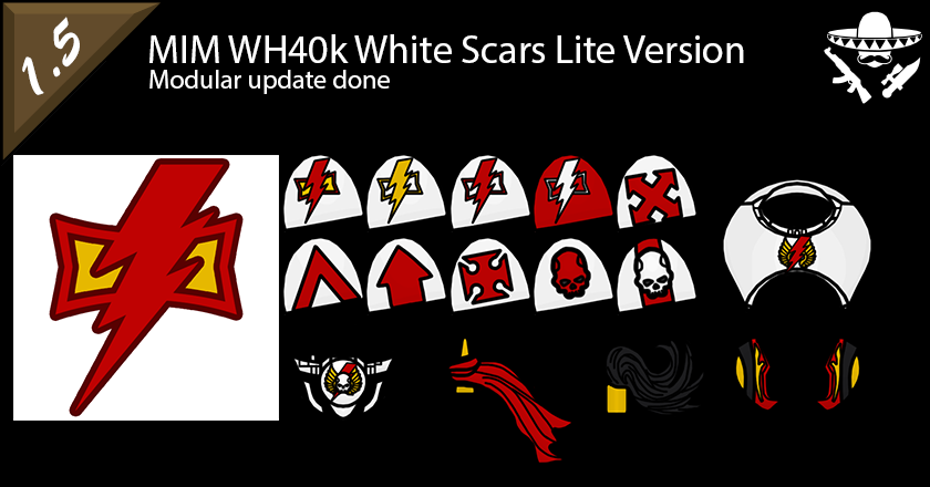 MIM - WH40k White Scars Lite