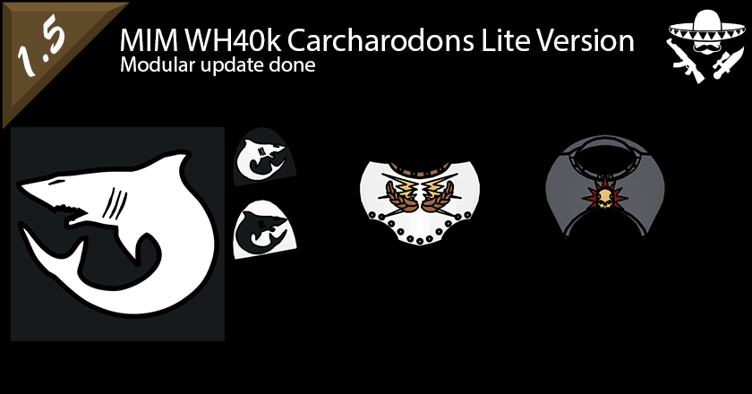 MIM - WH40k Carcharodons Lite