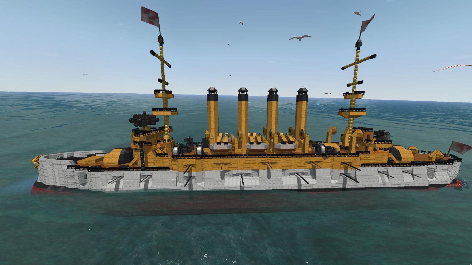 USS St Louis C20 (Advanced Cannons)