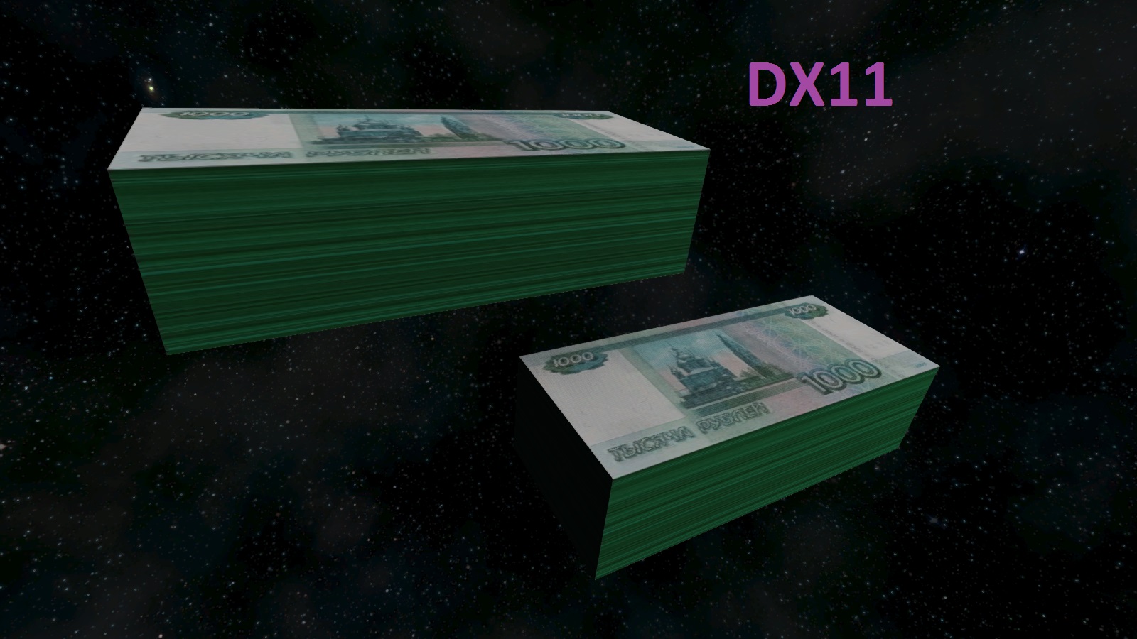 1000 Ruble DX9 DX11 preview