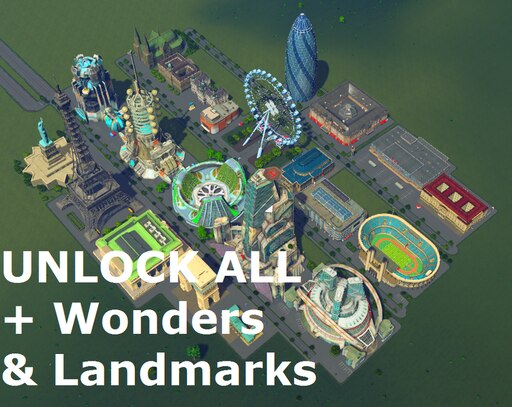 Steamワークショップ::Unlock All + Wonders & Landmarks