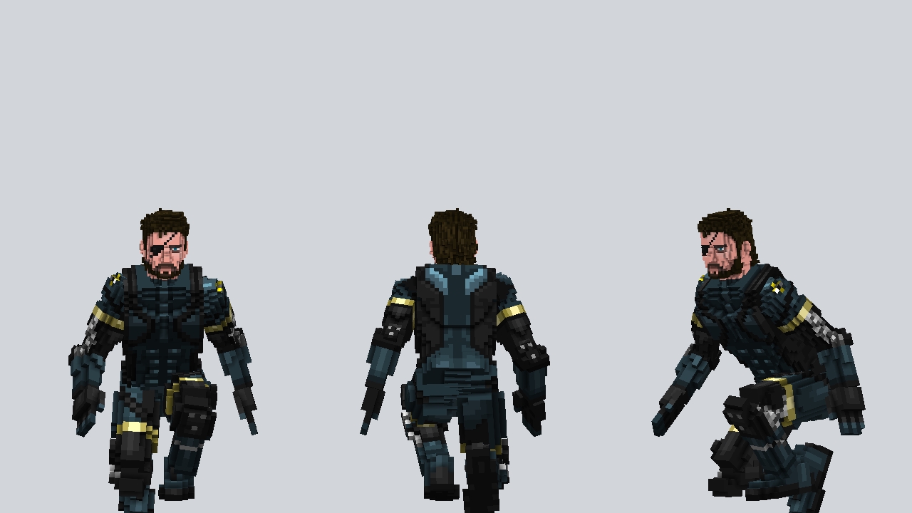 MGSV GZ Snake