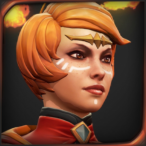 Flaming Bob Cut of the Firebrand