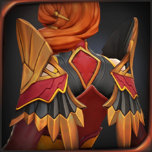 Winged Shoulders of the Firebrand