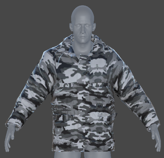 Snow Camo Jacket