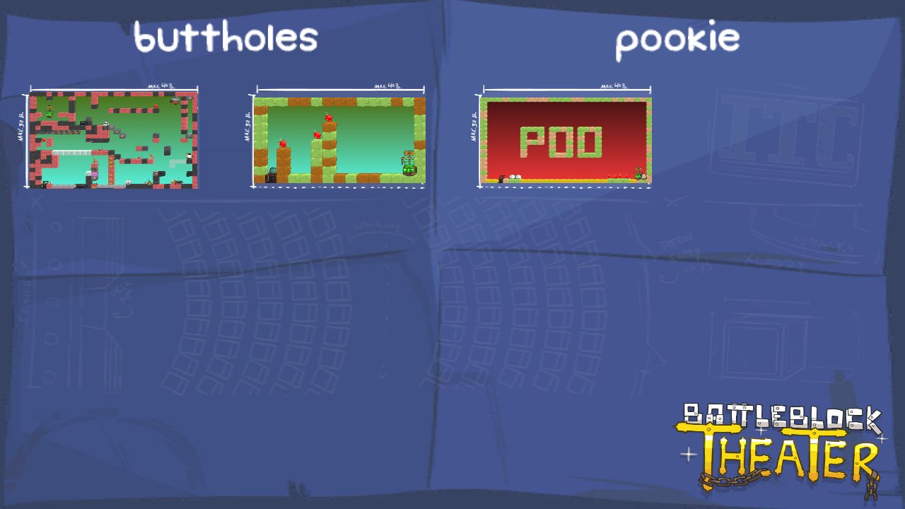 buttholes