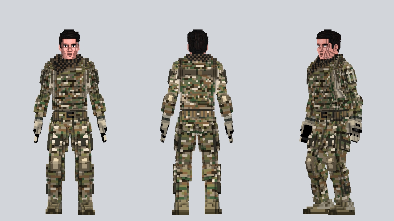 Real multicam Vest