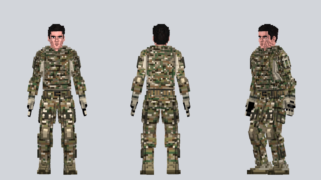 Real multicam Vest ns