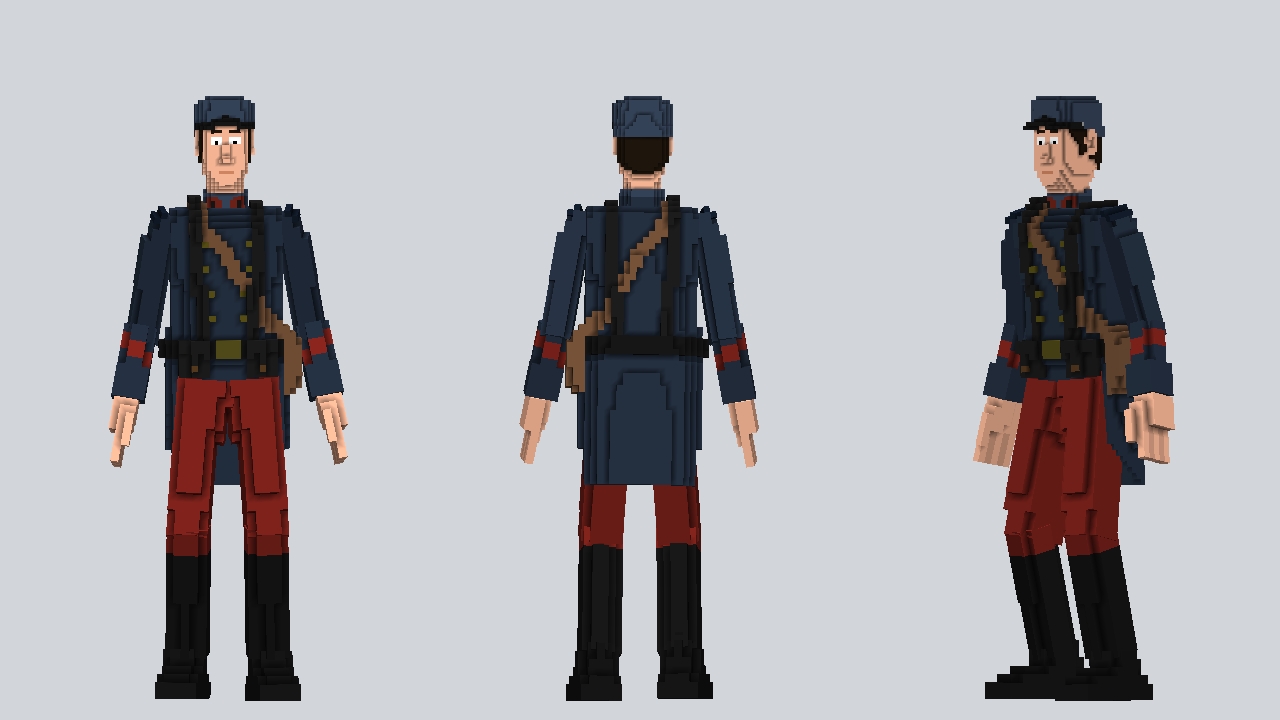 WW1 - French Infantry (1914)