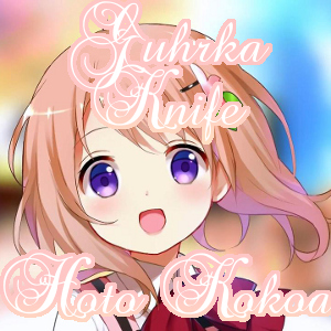 Ghurka | Hoto Kokoa Anime Knife Skin