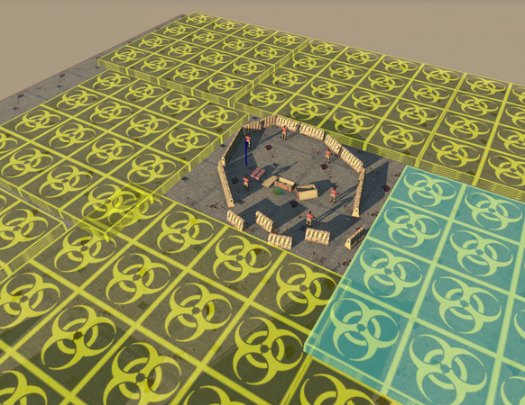 Simple survival map