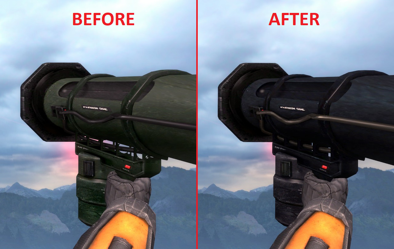 Consistent Rocket Launcher Viewmodel