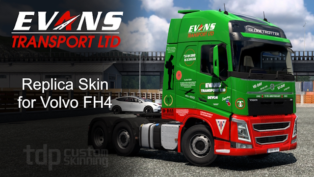 Evans Transport WWII Memorial Skin