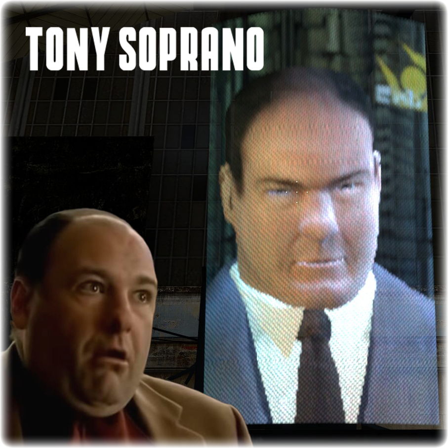 Tony Soprano as Wallace Breen