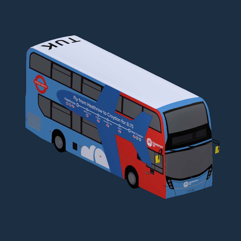 Transport UK Heathrow Croydon Livery