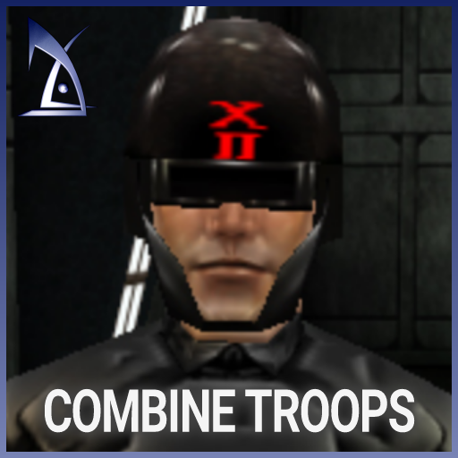 Deus Ex: Majestic 12 Troops (+Riot Cop) replace Combine