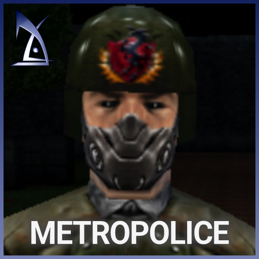 Deus Ex: UNATCO Peacekeepers replace Metropolice