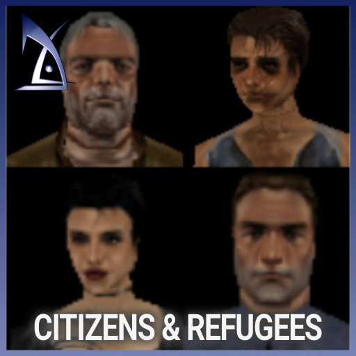 Deus Ex: Civilian NPCs replace Citizens & Refugees