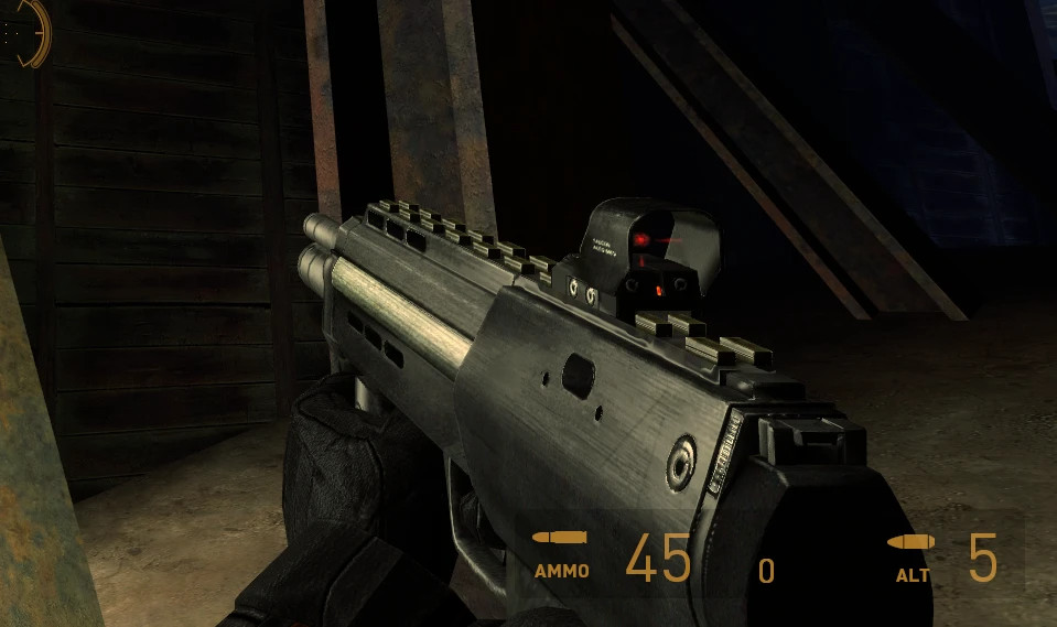Glowing Tech Sight SMG