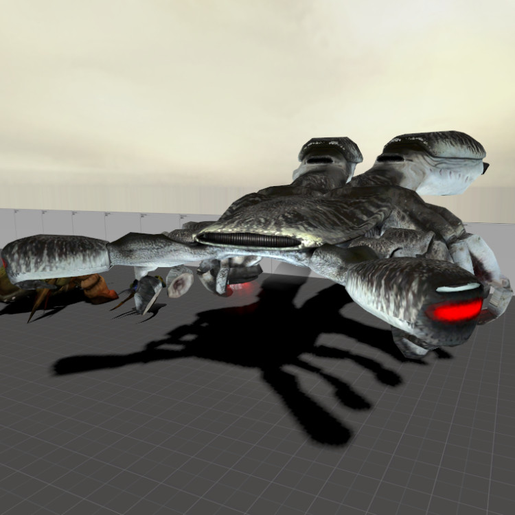 Black & Red Dropship