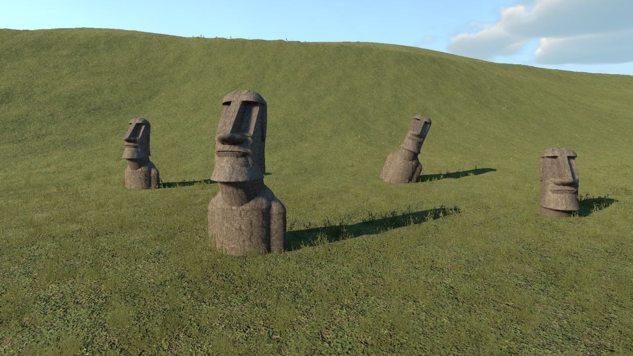 Moai (Easter Island) Head