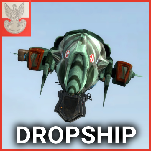 PRL '81 (Legacy): Polish People's Airforce Beta Dropship replaces Combine Dropship