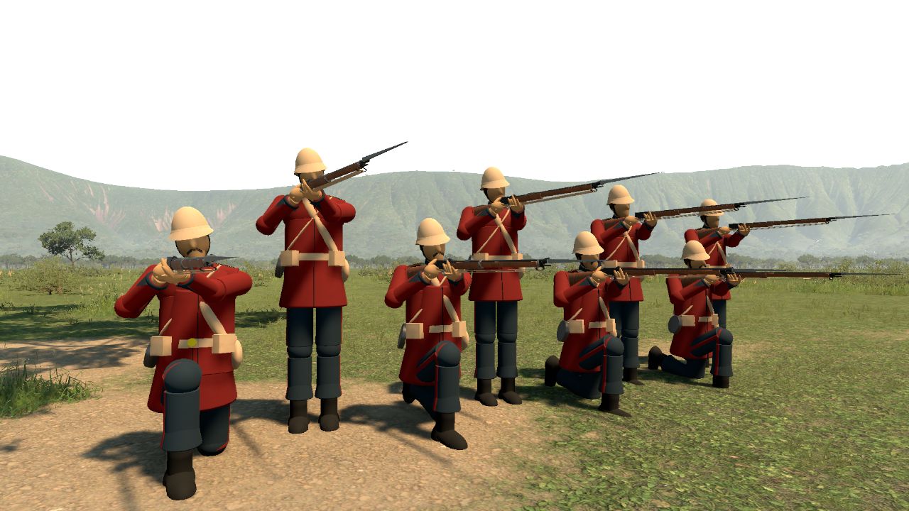 British Soldiers - Anglo Zulu War
