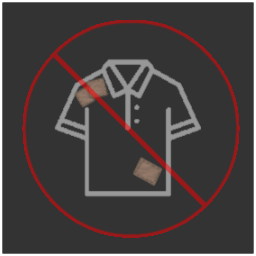 Clothing Does Not Display Patches